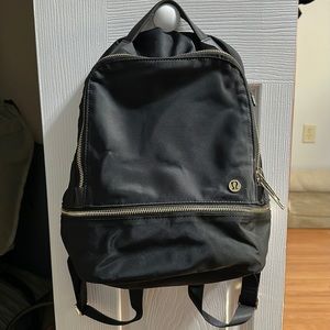 Lululemon Athletica Black Mini Backpack